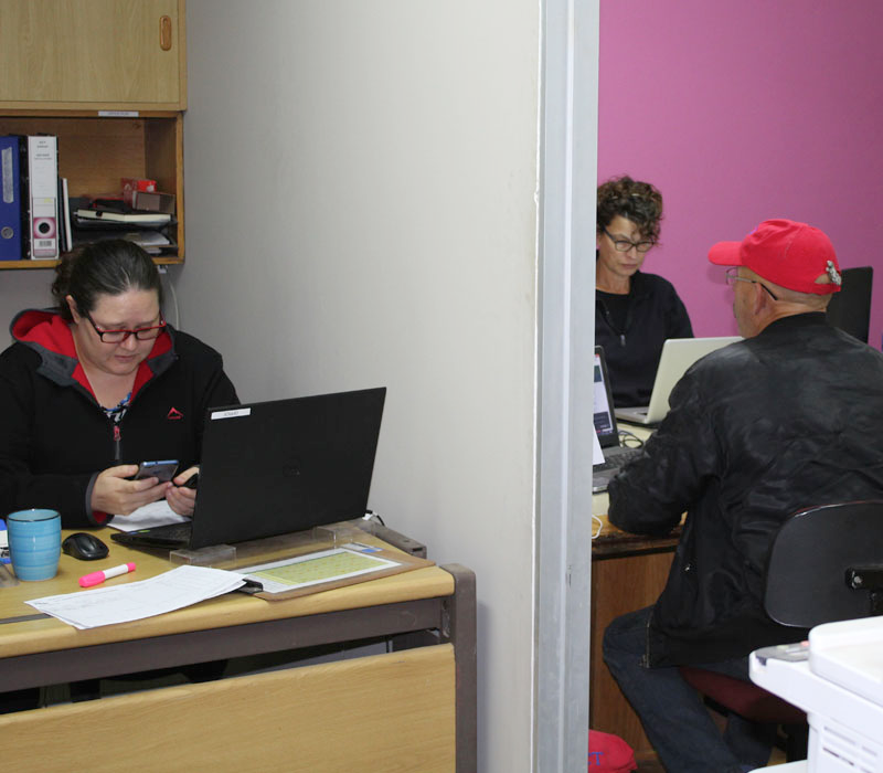 GCT Group hard at work in the office