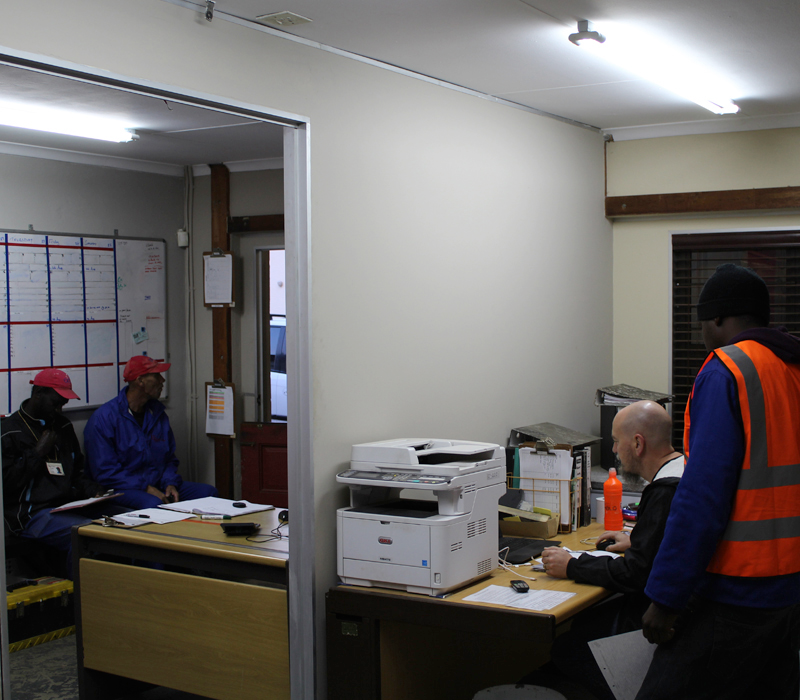 GCT Group briefing in the morning